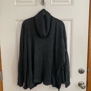 Central Park West cowl neck sweater